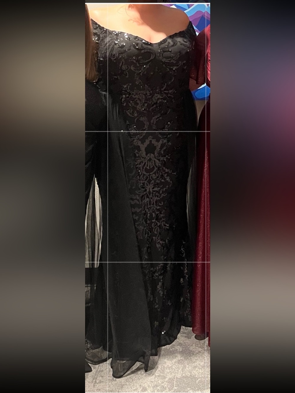 Elegant Black Evening Dress